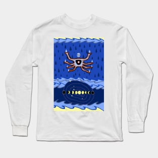 Cancer Soft Moon Baby Long Sleeve T-Shirt